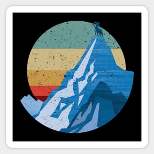 No Mountain High Enough - Textured Sticker